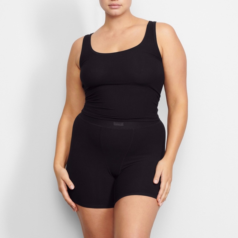 Skims Soft Lounge Tank & Boxer Set
